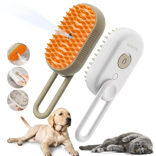FurSteam™ Pet Grooming Brush