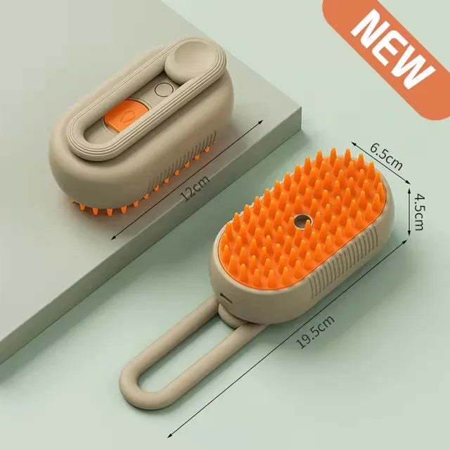 FurSteam™ Pet Grooming Brush